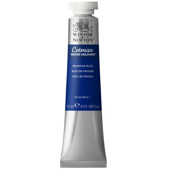 W&N Cotman aquarelverf 21ml - 538 Prussian Blue