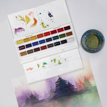 W&N Cotman Watercolour - The Studio Set 24 hele napjes
