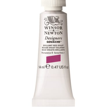 W&N Designers Gouache tube 14ml - 050 Brilliant Red Violet (s1)