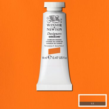 W&N Designers Gouache tube 14ml - 089 Cadmium Orange (s4)
