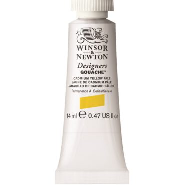 W&N Designers Gouache tube 14ml - 118 Cadmium Yellow Pale (s4)