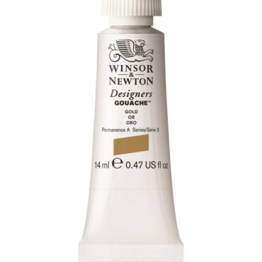 W&N Designers Gouache tube 14ml - 283 Gold (imitation) (s3)