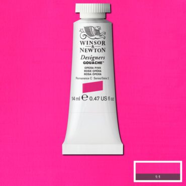 W&N Designers Gouache tube 14ml - 440 Opera Pink (s2)