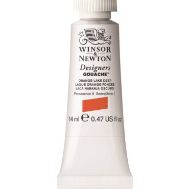 W&N Designers Gouache tube 14ml - 452 Orange Lake Deep (s1)