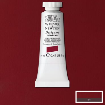 W&N Designers Gouache tube 14ml - 507 Perylene Maroon (s3)