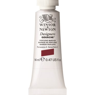 W&N Designers Gouache tube 14ml - 507 Perylene Maroon (s3)