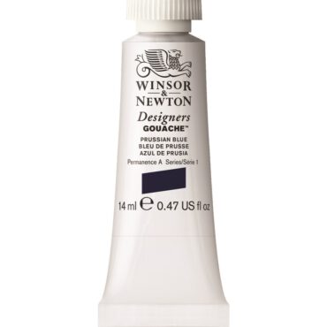 W&N Designers Gouache tube 14ml - 538 Prussian Blue (s1)