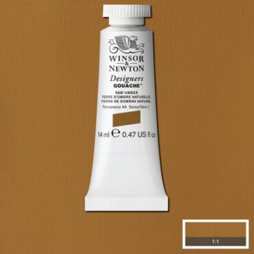 W&N Designers Gouache tube 14ml - 554 Raw Umber (s1)