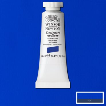 W&N Designers Gouache tube 14ml - 660 Ultramarine (s1)