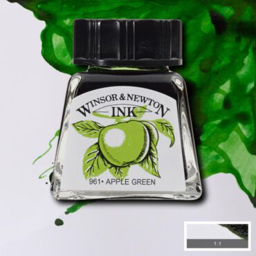 W&N Drawing ink 14ml - 011 Apple Green