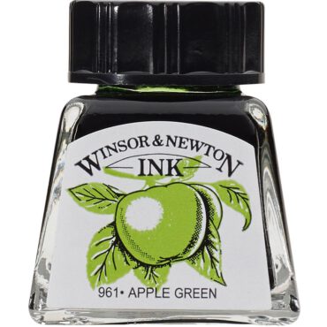 W&N Drawing ink 14ml - 011 Apple Green