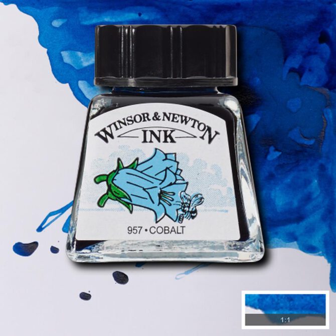 W&N Drawing ink 14ml - 176 Cobalt