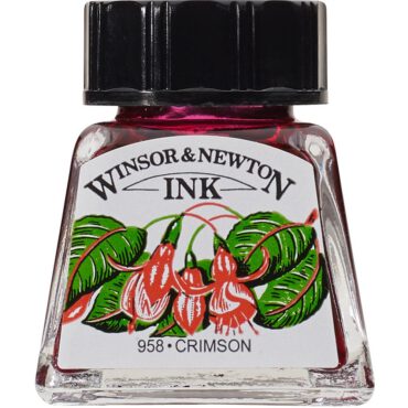 W&N Drawing ink 14ml - 203 Crimson