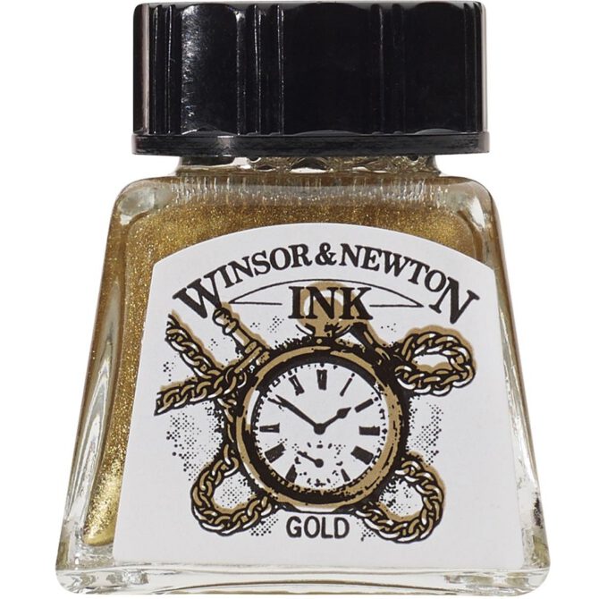 W&N Drawing ink 14ml - 283 Gold