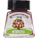 W&N Drawing ink 14ml - 601 Scarlet