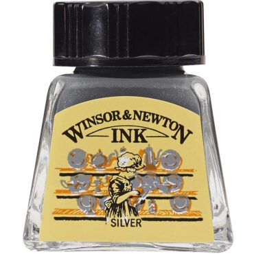 W&N Drawing ink 14ml - 617 Silver