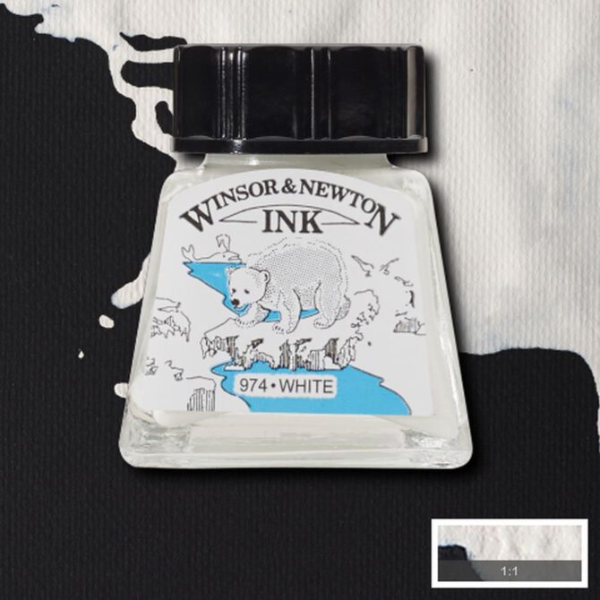 W&N Drawing ink 14ml - 702 White