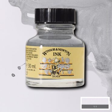 W&N Drawing ink 30ml - 617 Silver