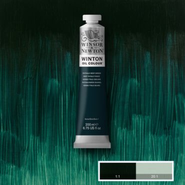 W&N Winton Olieverf 200ml - 048 Pthalo Deep Green (NEW)