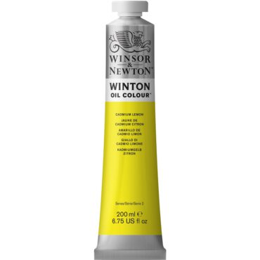 W&N Winton Olieverf 200ml - 087 Cadmium Lemon Hue