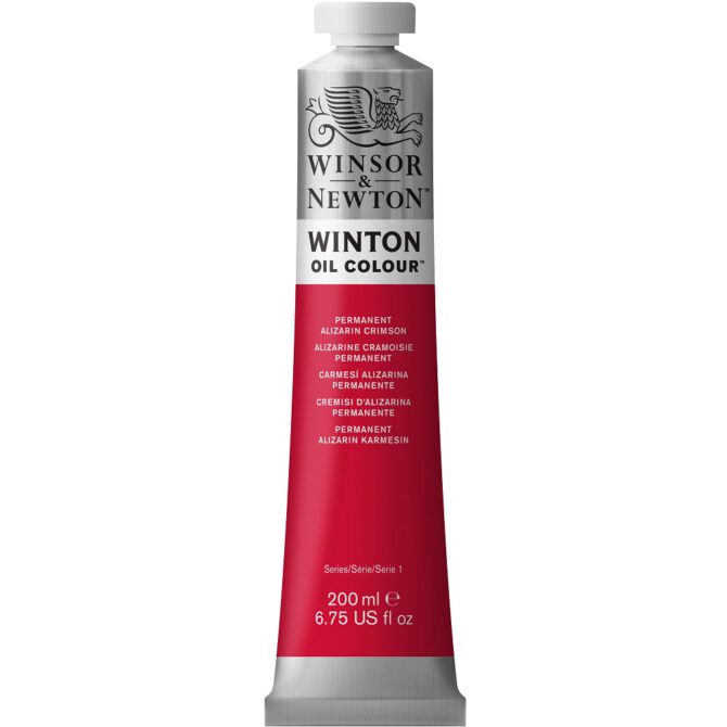 W&N Winton Olieverf 200ml - 468 Permanent Alizarin Crimson