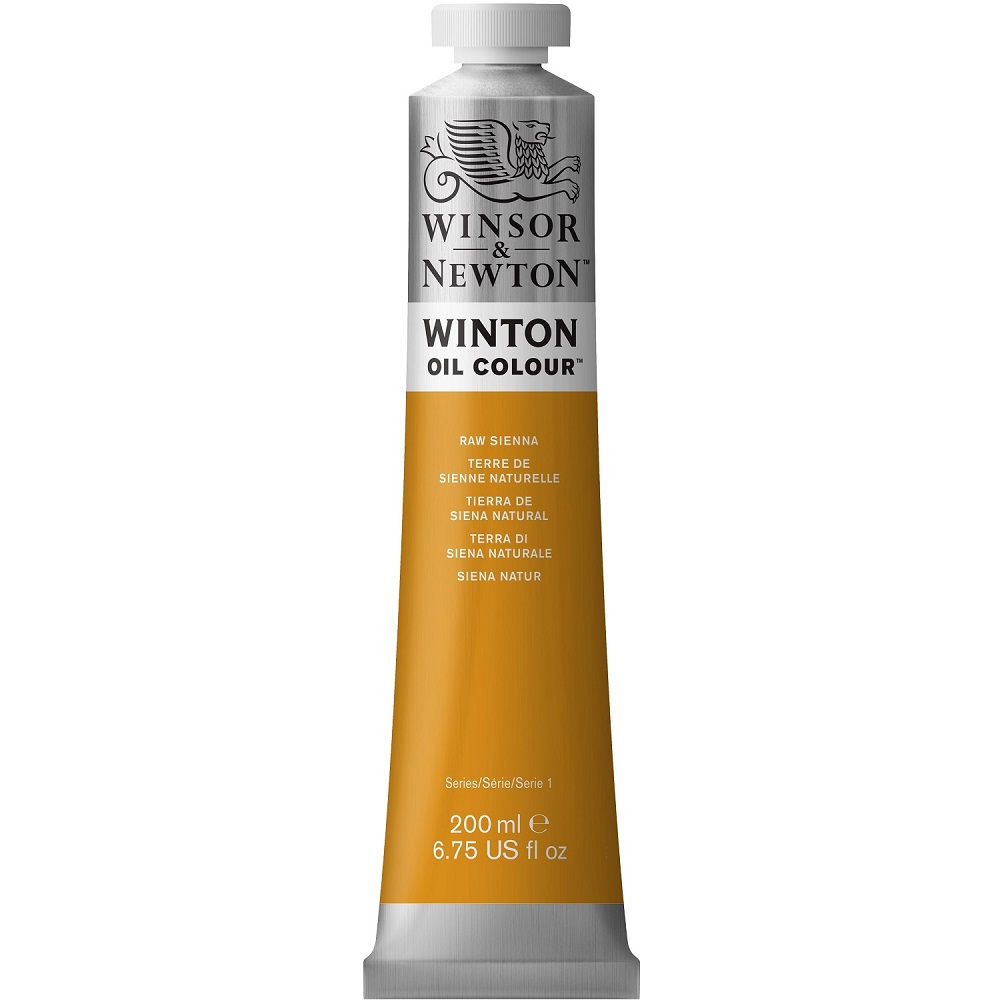 W&N Winton Olieverf 200ml - 552 Raw Sienna