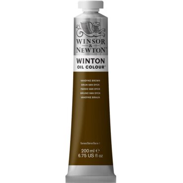 W&N Winton Olieverf 200ml - 676 Vandyke Brown