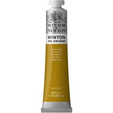 W&N Winton Olieverf 200ml - 744 Yellow Ochre
