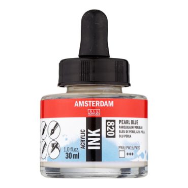 Amsterdam acryl Inkt 30ml 820 parelblauw
