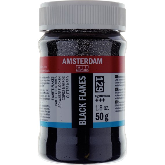 Amsterdam no.129 Black Flakes 50gram