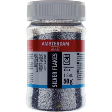 Amsterdam no.130 Silver Flakes 50gram