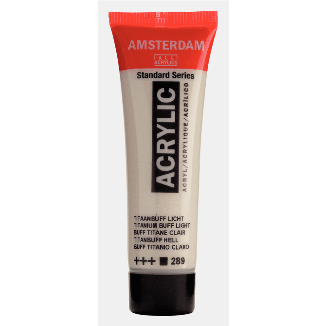 Amsterdam Standard tube 20ml - 289 Titaanbuff Licht