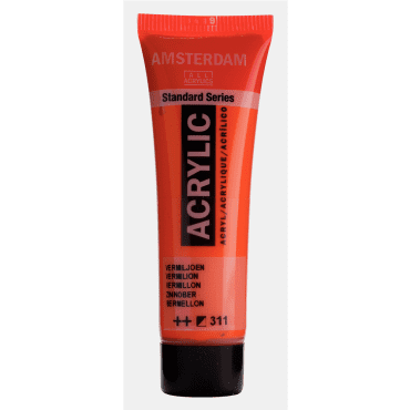 Amsterdam Standard tube 20ml - 311 Vermiljoen