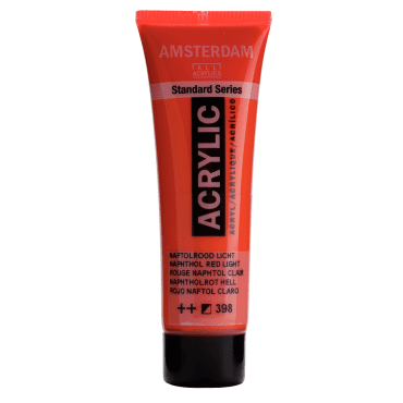 Amsterdam Standard tube 20ml - 398 Naftolrood Licht