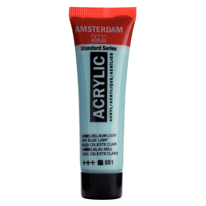 Amsterdam Standard tube 20ml - 551 Hemelsblauw Licht