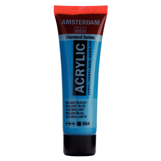 Amsterdam Standard tube 20ml - 564 Briljant Blauw