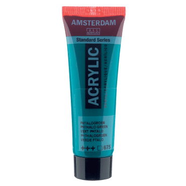 Amsterdam Standard tube 20ml - 675 Phtalogroen