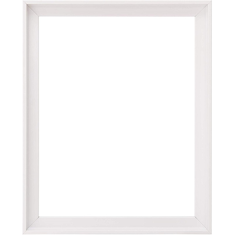 Baklijst met trap WIT - 40x80cm