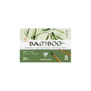 Clairefontaine Bamboo Aquarel - 250gram 20vel - Blok 10x15cm