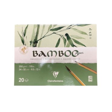 Clairefontaine Bamboo Aquarel - 250gram 20vel - Blok 24x32cm