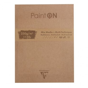 Clairefontaine PaintON Mix media - 250gram 50vel - Blok 23x30,5cm