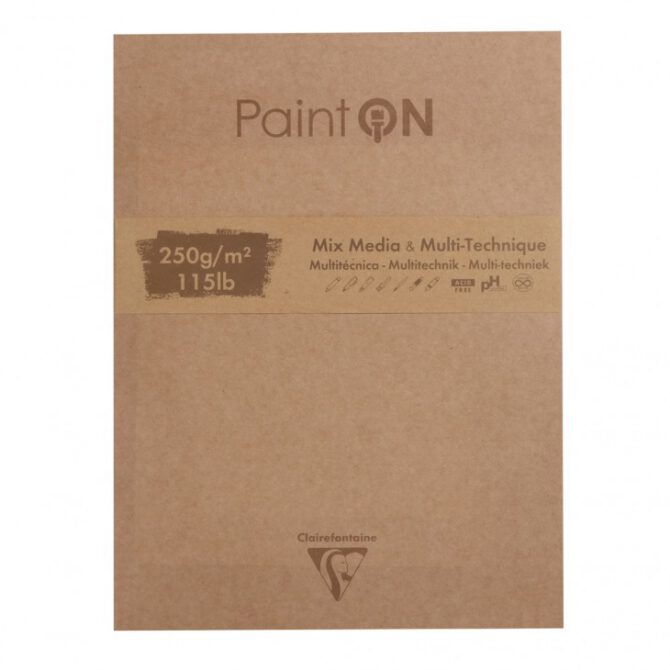 Clairefontaine PaintON Mix media - 250gram 50vel - Blok 23x30,5cm