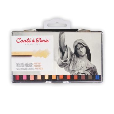 Conte a Paris Carrees pastelkrijt set 12 stuks - kleuren PORTRET