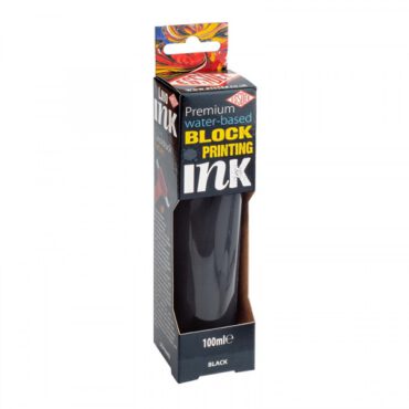 Premium Waterbased Blockprinting ink 100ml - BLACK