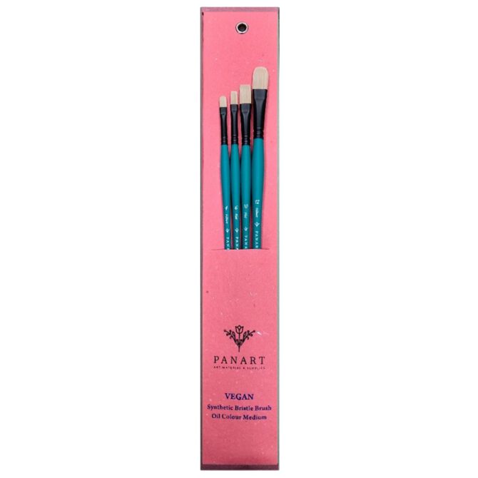 Synthetic Bristle VEGAN - SET 4 penselen VB-09