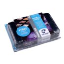 Van Gogh Aquarel Pocket Box - SET 12x 1/2 napjes SPECIALTY + gratis postcards zwart