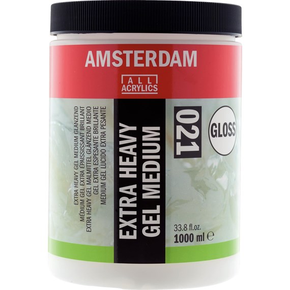 Amsterdam 021 Extra heavy gel medium 1000ml - Glans