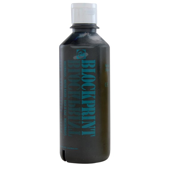 Blockprint waterbasis Talens flacon 500ml - 700 zwart