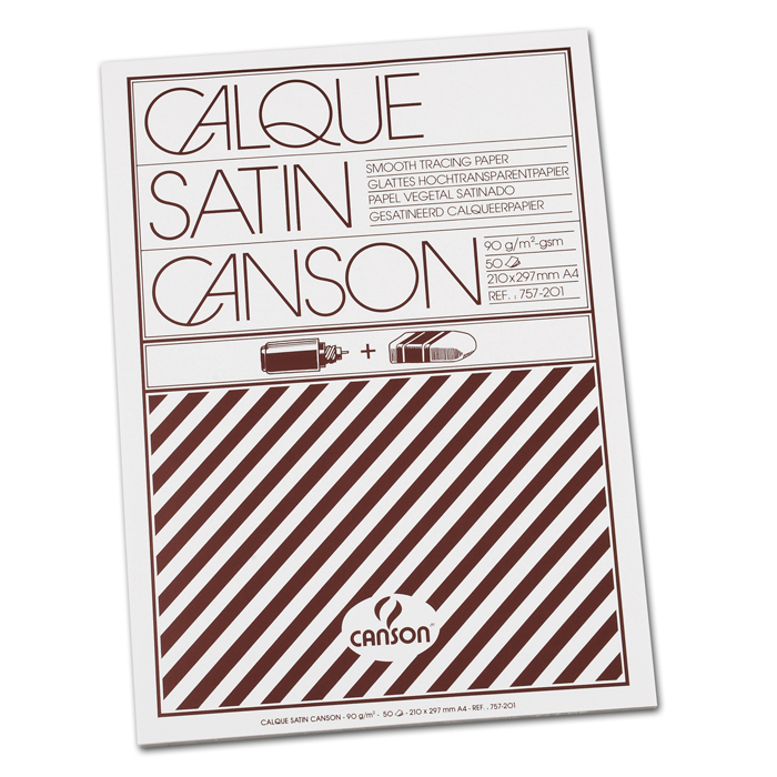 Calque Satin Canson 90 gram - A4