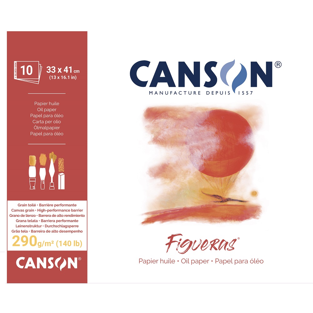 Canson Figueras olieverfblok 290gram - 33x41cm